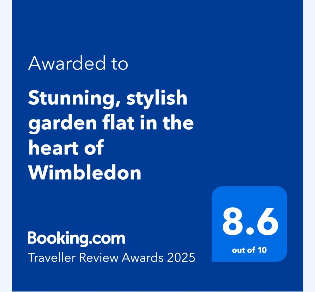 Stunning, Stylish Garden Flat In The Heart Of Wimbledon Lejlighed London Eksteriør billede
